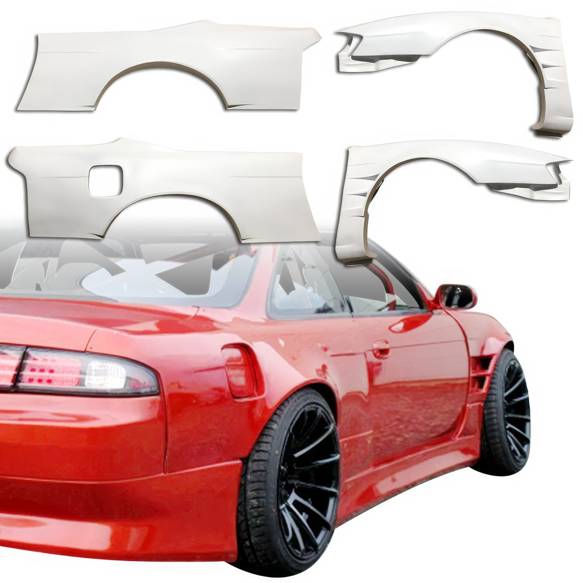 Modify your Nissan 240SX 1997 with our Exterior/Fenders - 