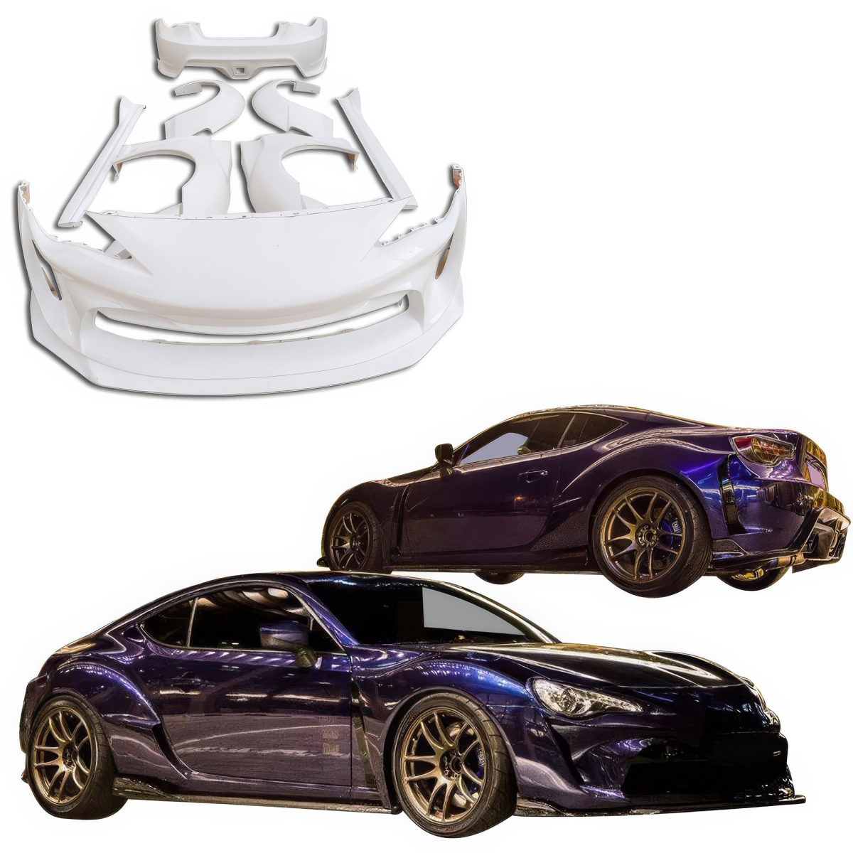 Modify your Scion FR-S 2013 with our Exterior/Complete Body Kits - 