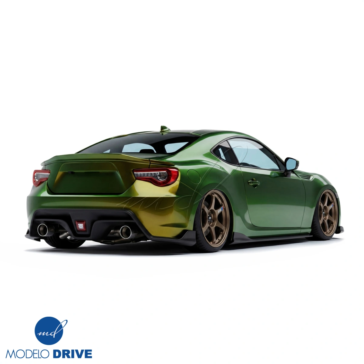 Modify your Subaru BRZ 2013 with our Exterior/Rear Bumpers - 3