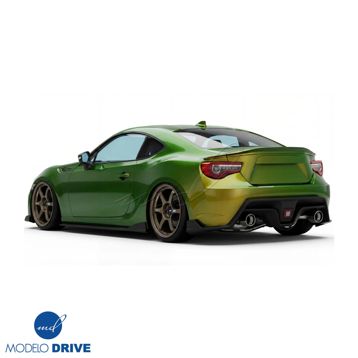 Modify your Subaru BRZ 2013 with our Exterior/Rear Bumpers - 4