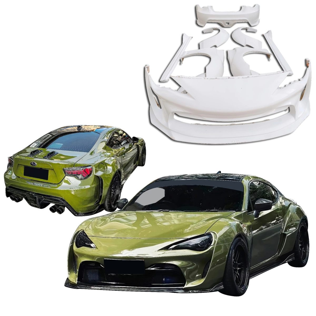 Modify your Subaru BRZ 2013 with our Exterior/Complete Body Kits - 1