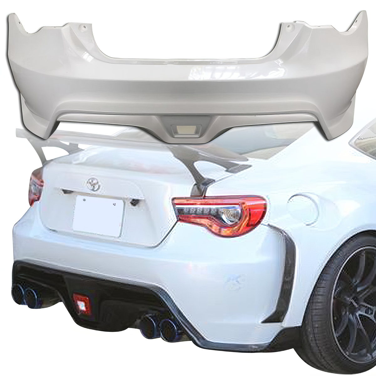 Modify your Toyota 86 2017 with our Exterior/Rear Bumpers or Lips - 