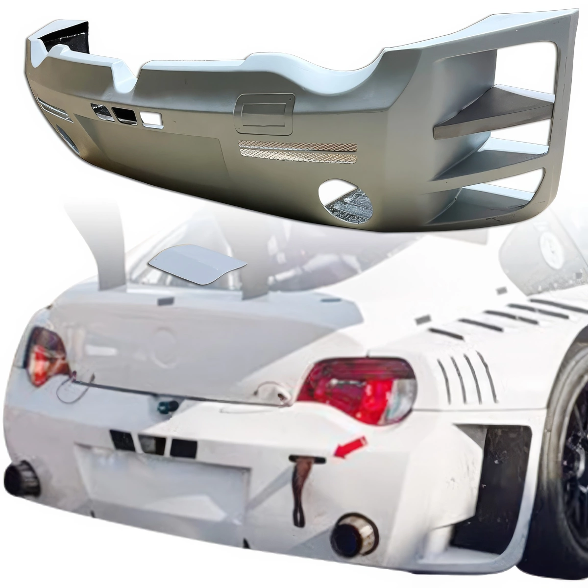 Modify your BMW Z4 2003 with our Exterior/Rear Bumpers - 1