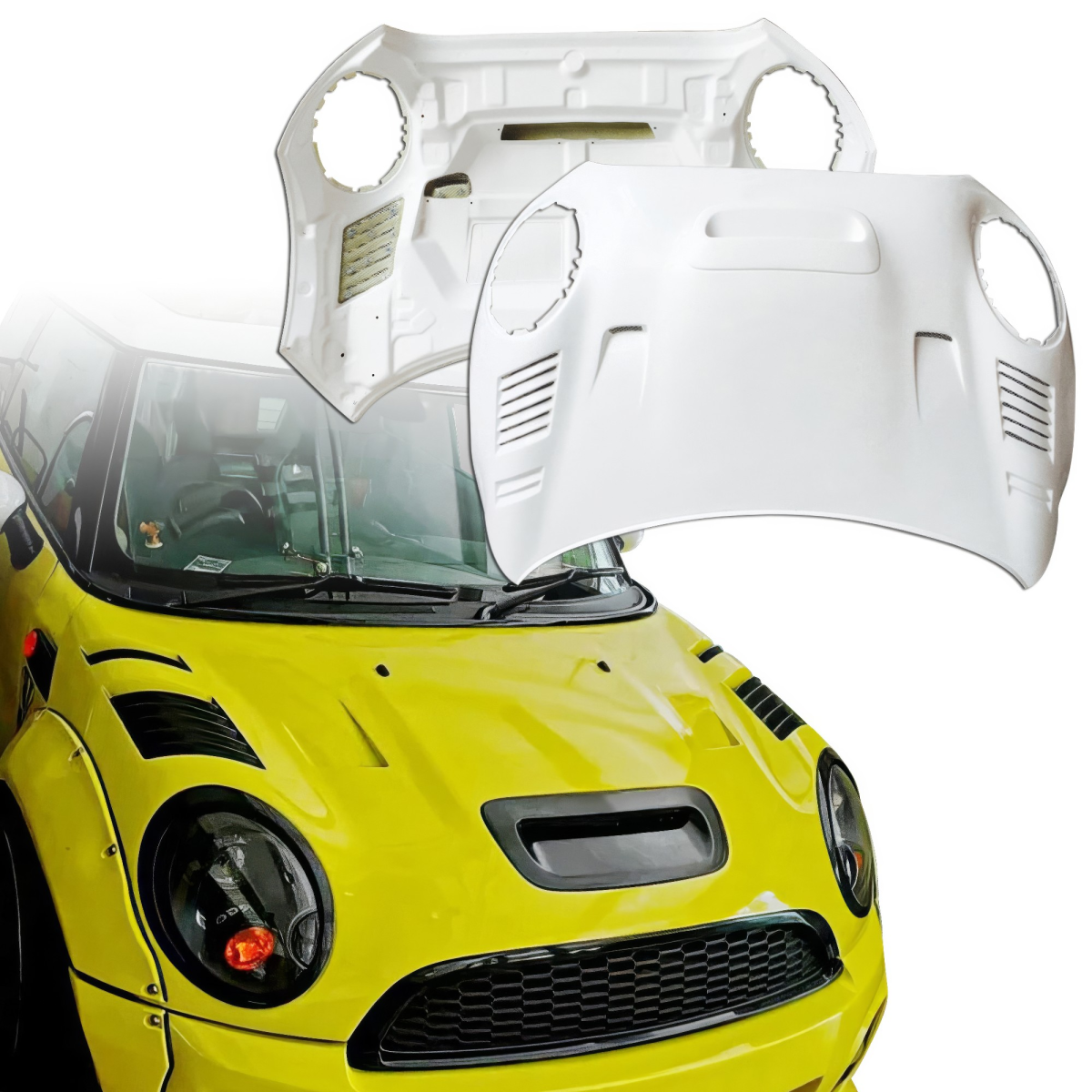 Modify your Mini Cooper 2014 with our Exterior/Hoods - 