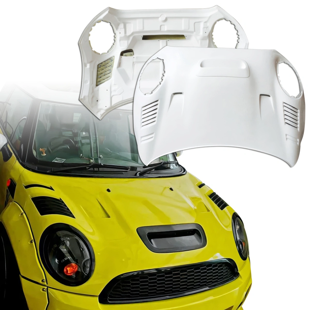 Modify your Mini Cooper 2014 with our Exterior/Hoods - 10