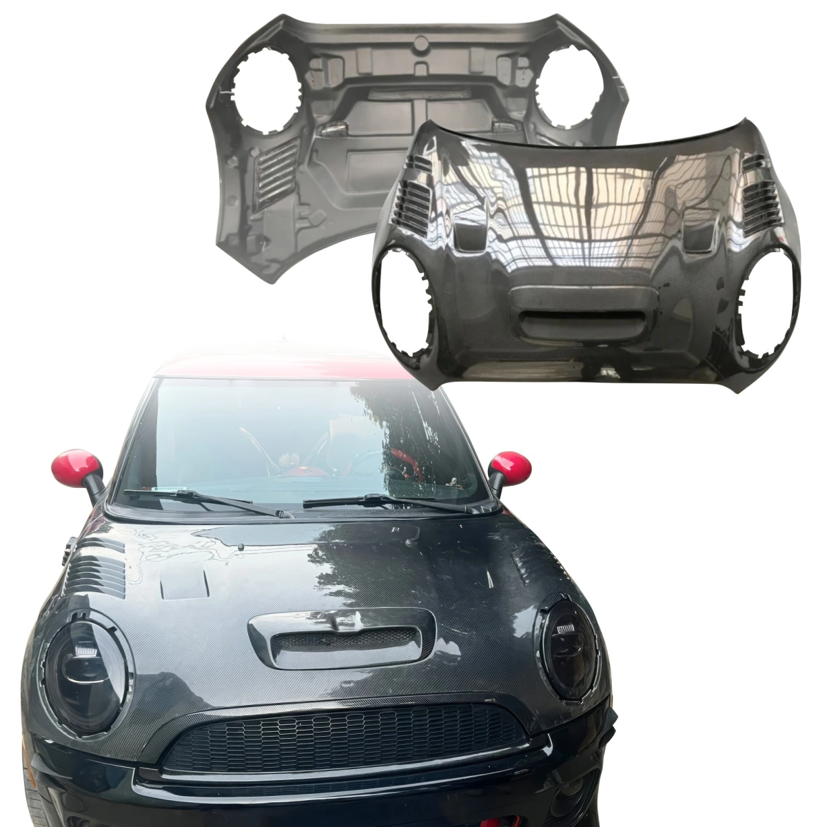 Modify your Mini Cooper 2014 with our Exterior/Hoods - 1
