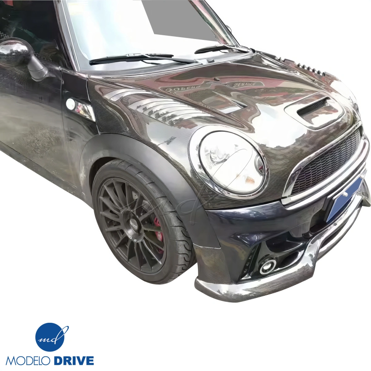 Modify your Mini Cooper 2014 with our Exterior/Hoods - 8