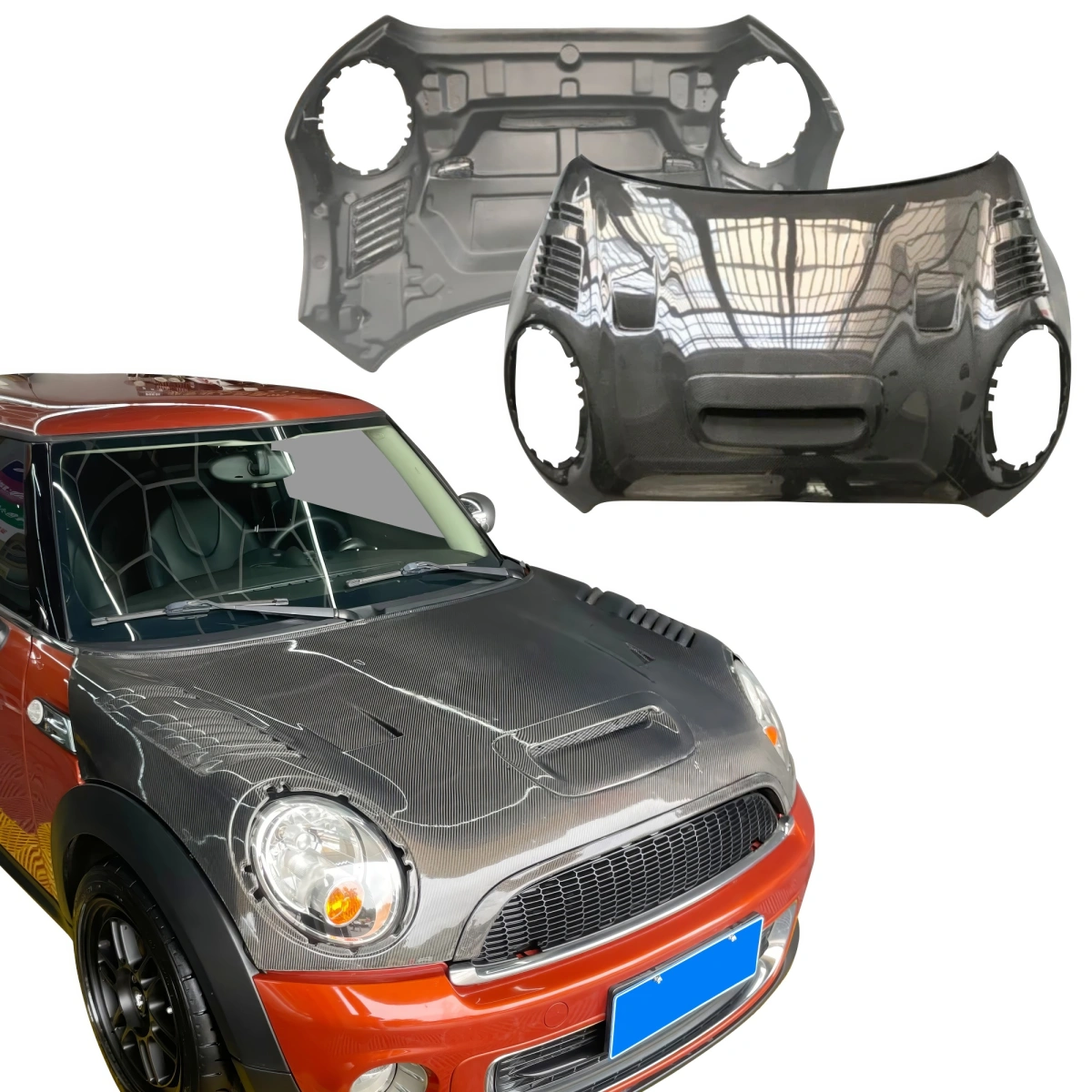 Modify your Mini Cooper 2014 with our Exterior/Hoods - 17