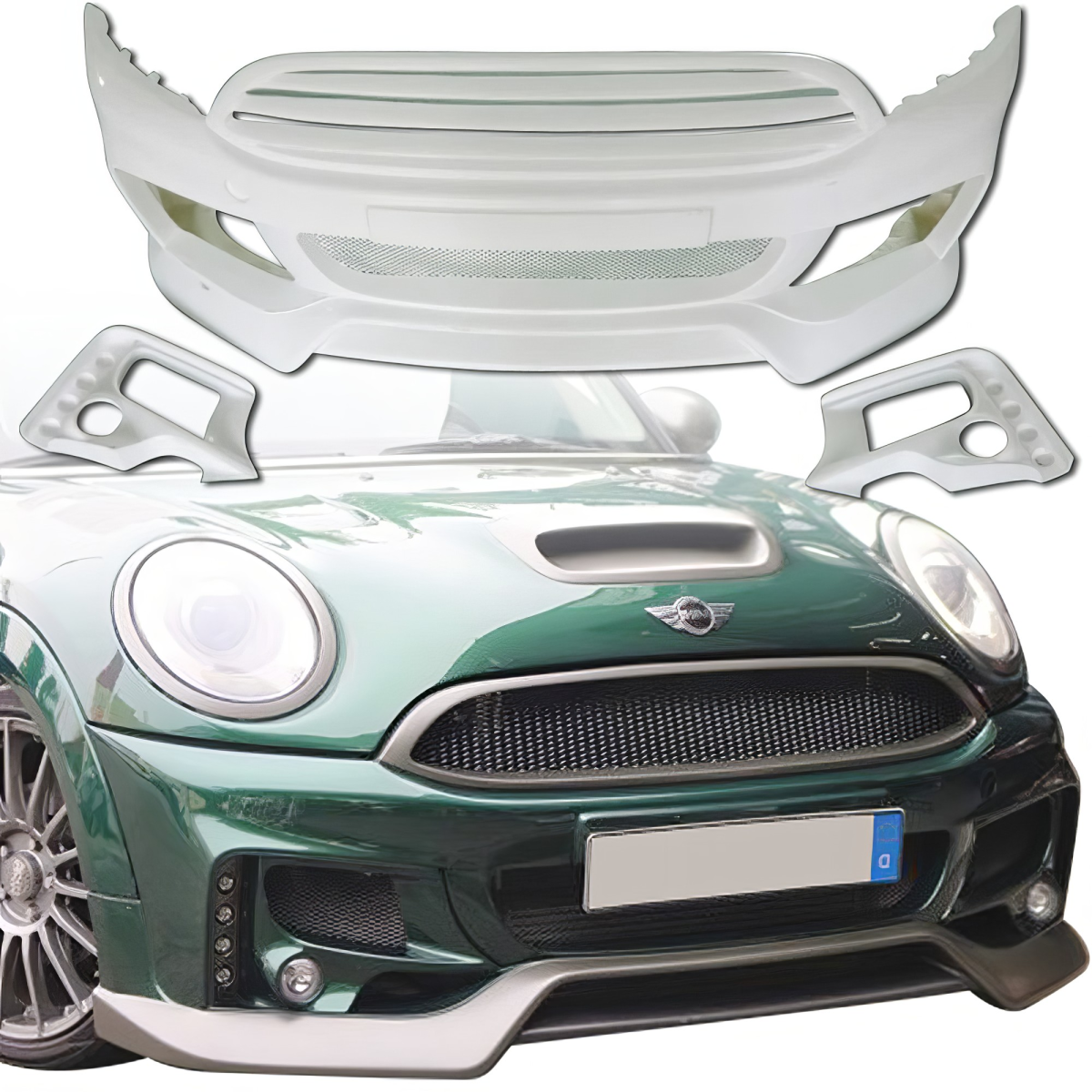 Modify your Mini Cooper 2014 with our Exterior/Front Bumpers or Lips - 