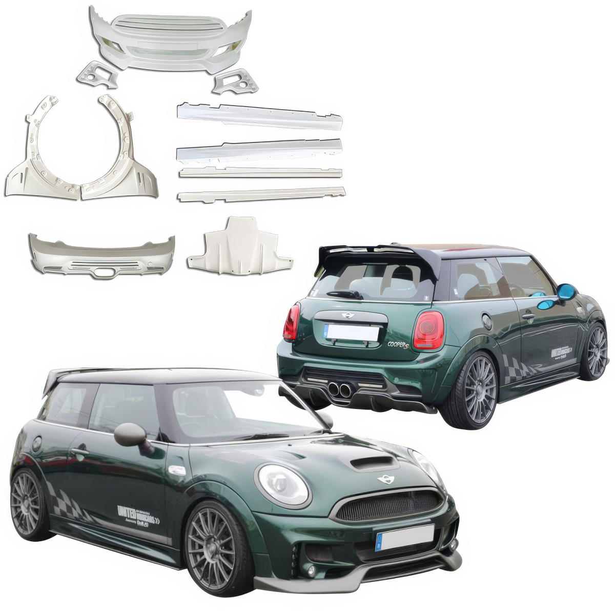 Modify your Mini Cooper 2014 with our Exterior/Complete Body Kits - 