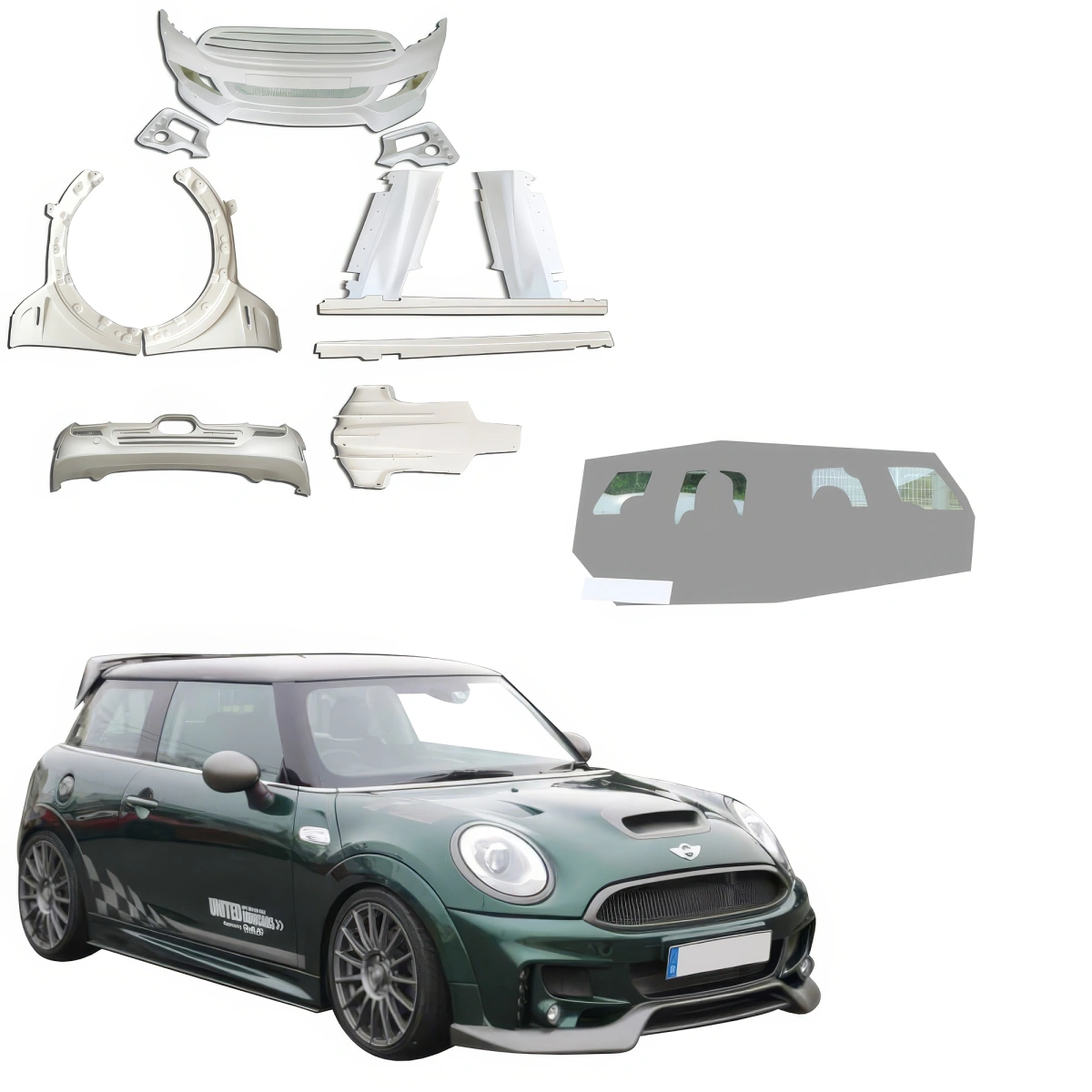 Modify your Mini Cooper 2014 with our Exterior/Complete Body Kits - 2