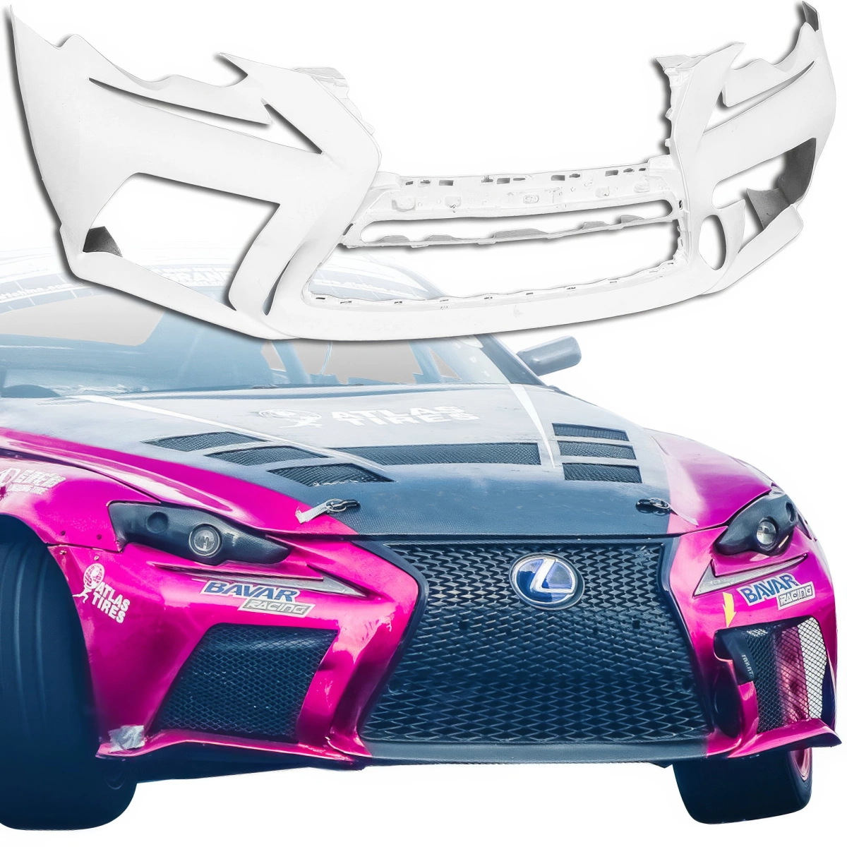 Modify your Lexus SC430 2002 with our Exterior/Front Bumpers - 4