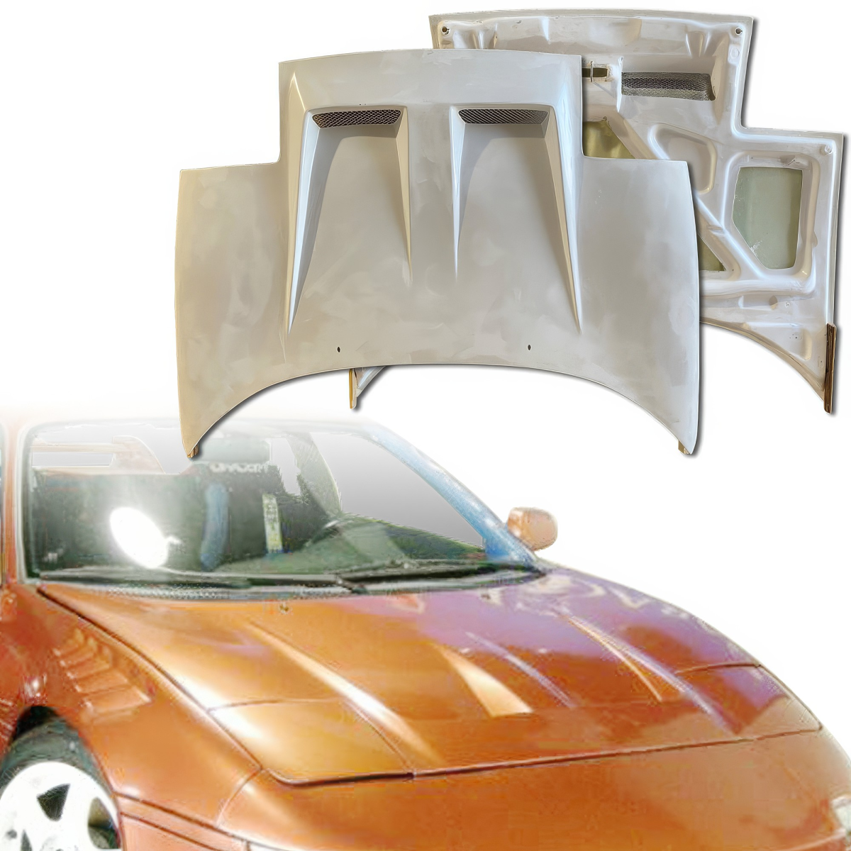 Modify your Toyota MR2 1991 with our Exterior/Hoods - 