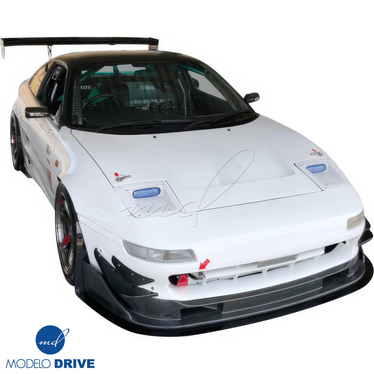 Modify your Toyota MR2 1991 with our Exterior/Hoods - 36
