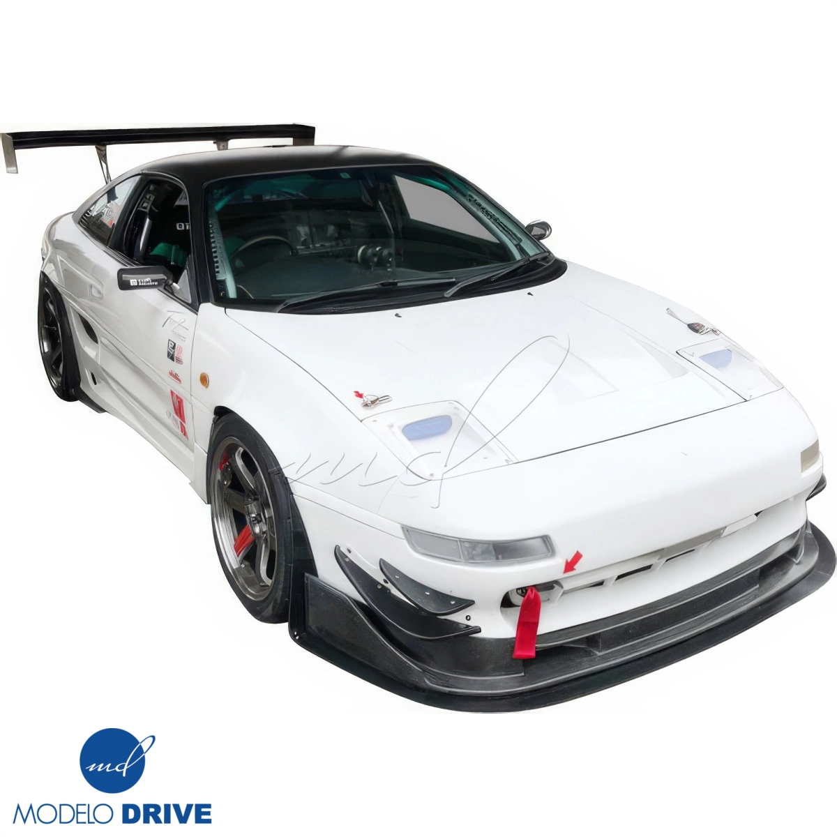 Modify your Toyota MR2 1991 with our Exterior/Hoods - 38