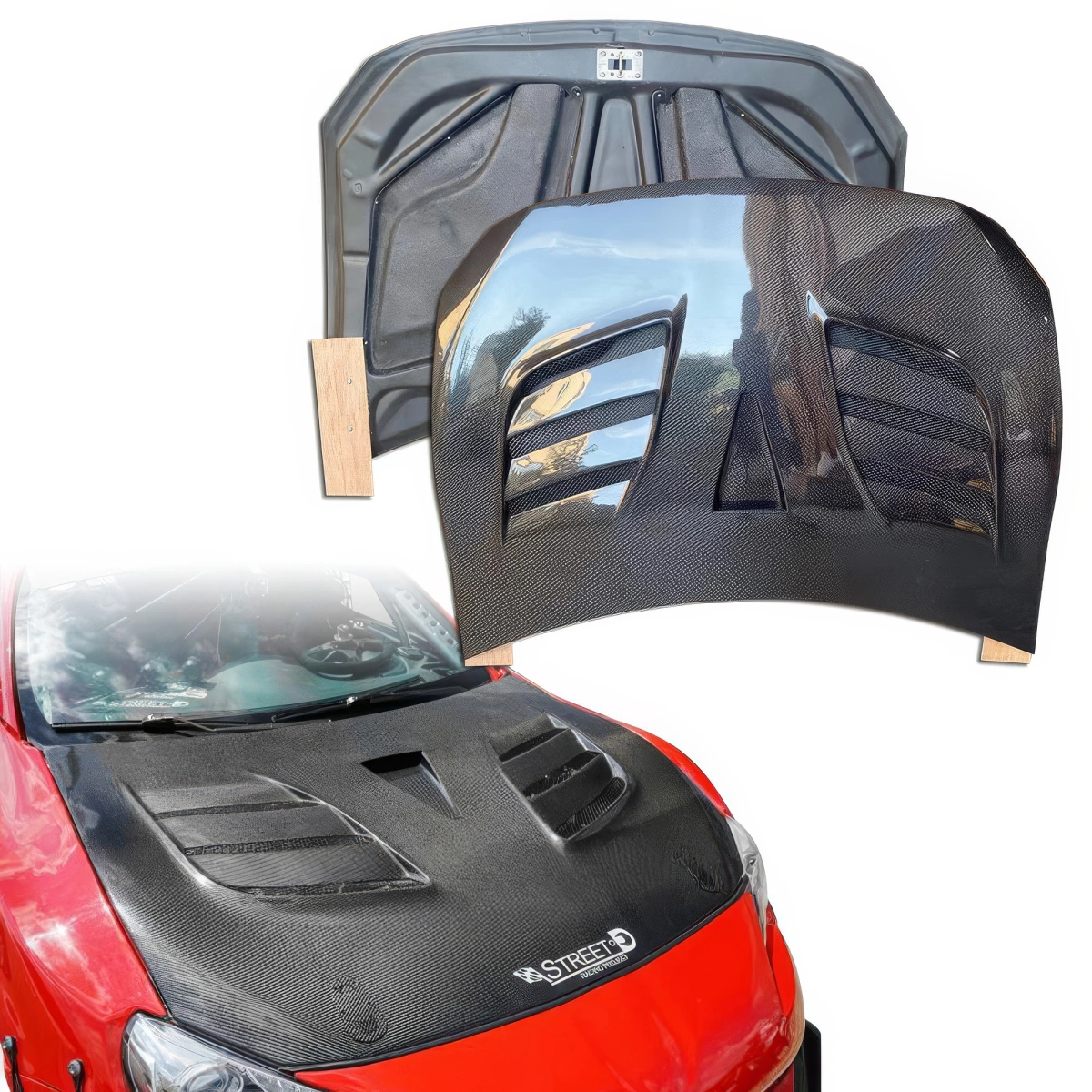 Modify your Subaru BRZ 2013 with our Exterior/Hoods - 1