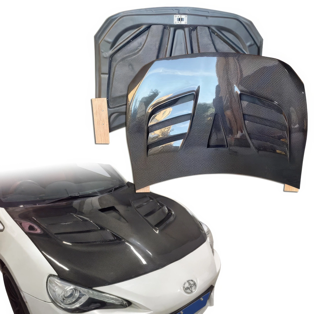Modify your Subaru BRZ 2013 with our Exterior/Hoods - 6