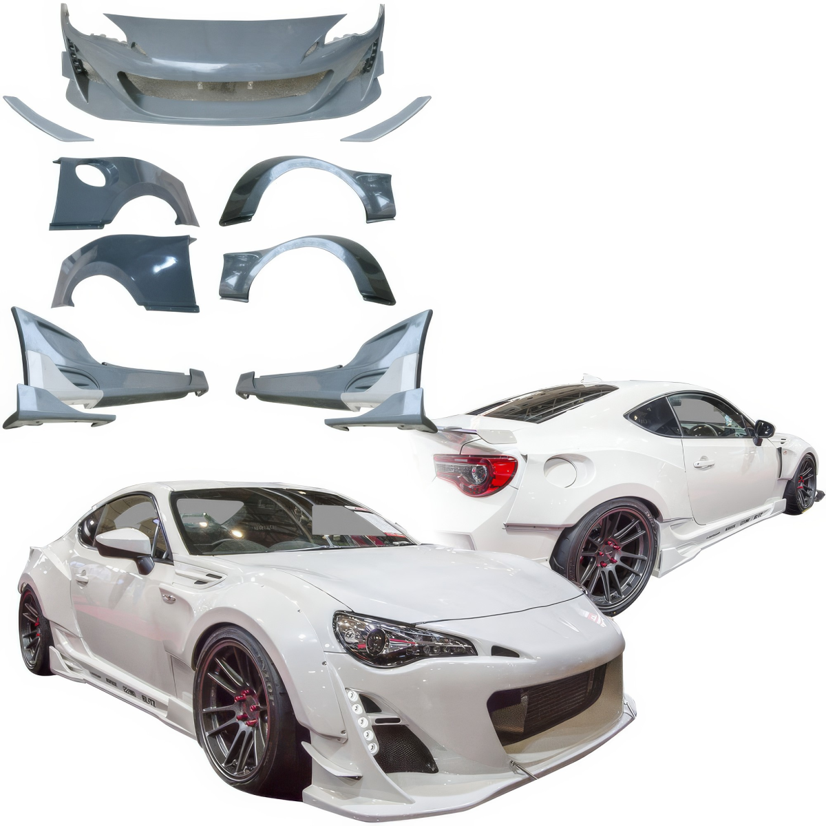 Modify your Toyota 86 2017 with our Exterior/Complete Body Kits - 