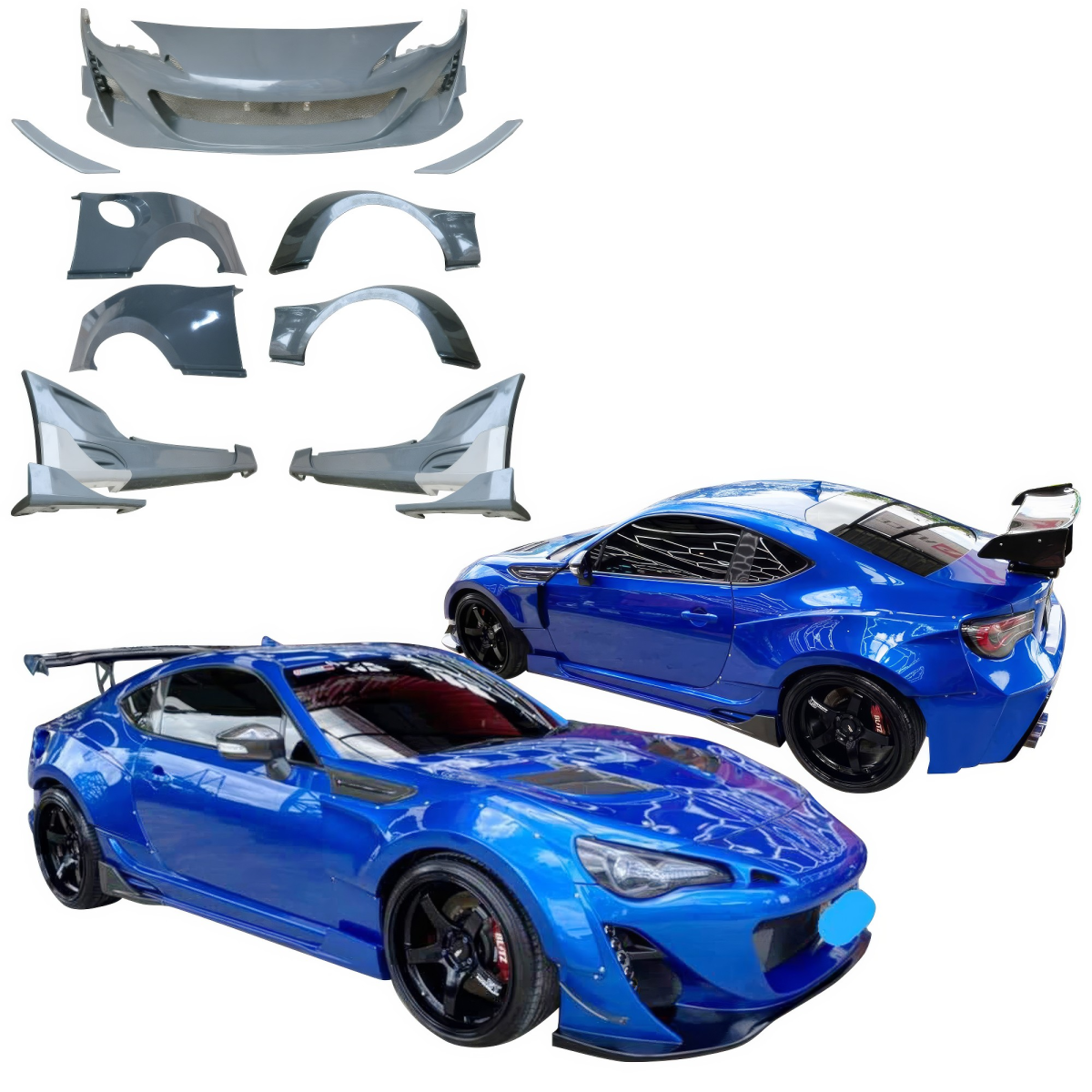 Modify your Toyota 86 2017 with our Exterior/Complete Body Kits - 