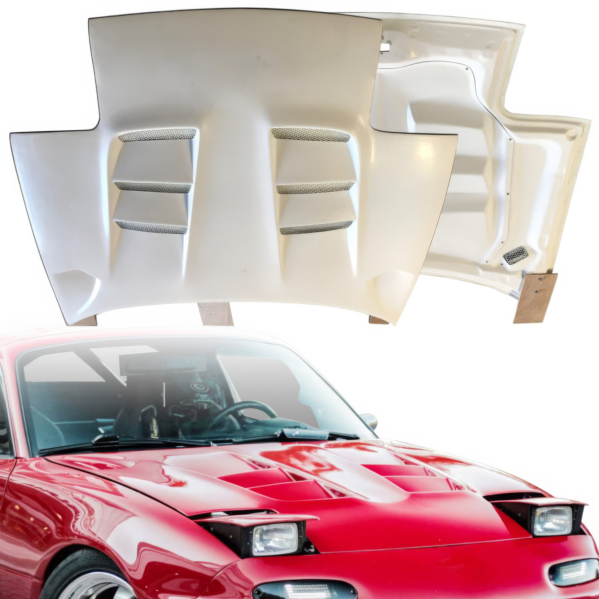 Modify your Mazda Miata 1990 with our Exterior/Hoods - 