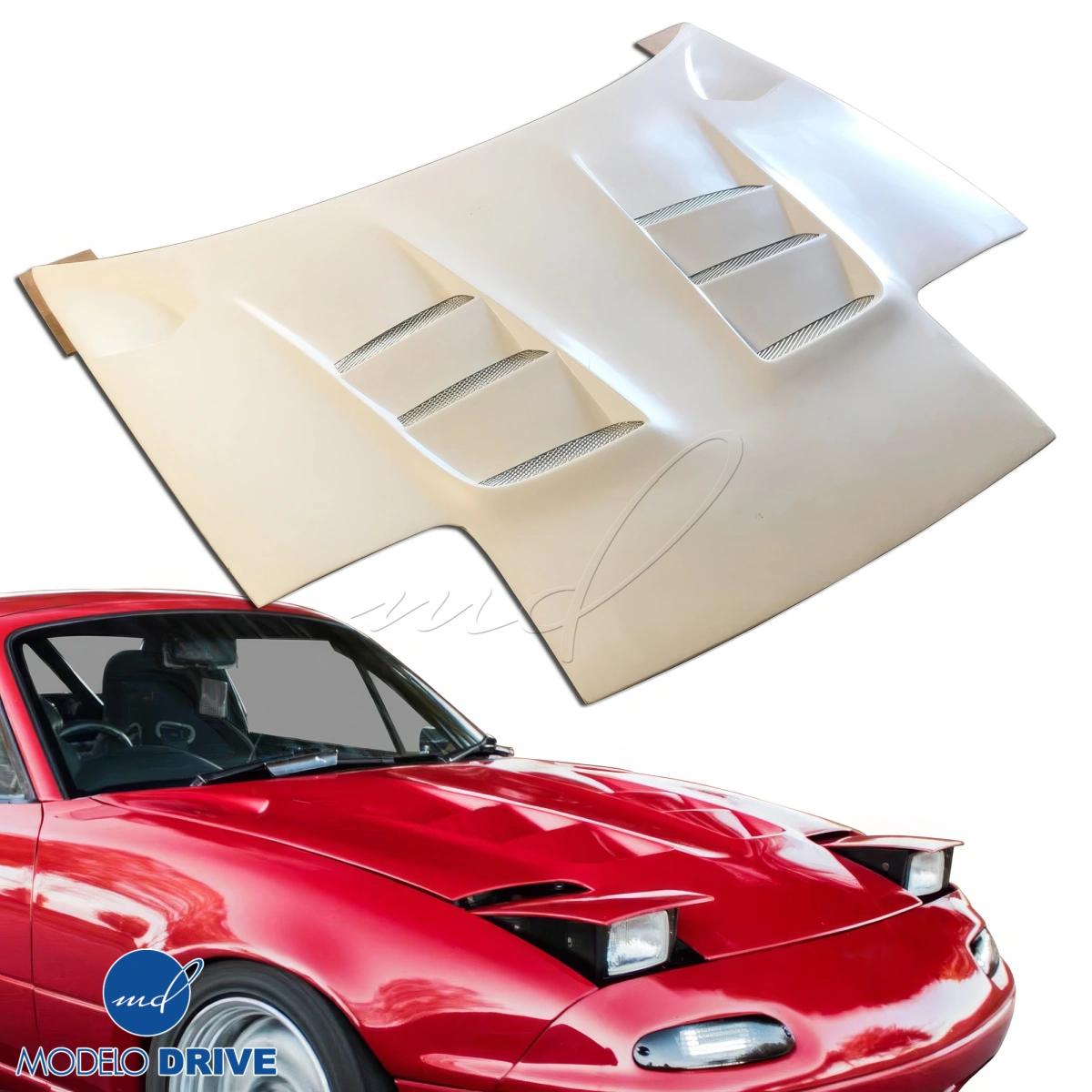 Modify your Mazda Miata 1990 with our Exterior/Hoods - 6