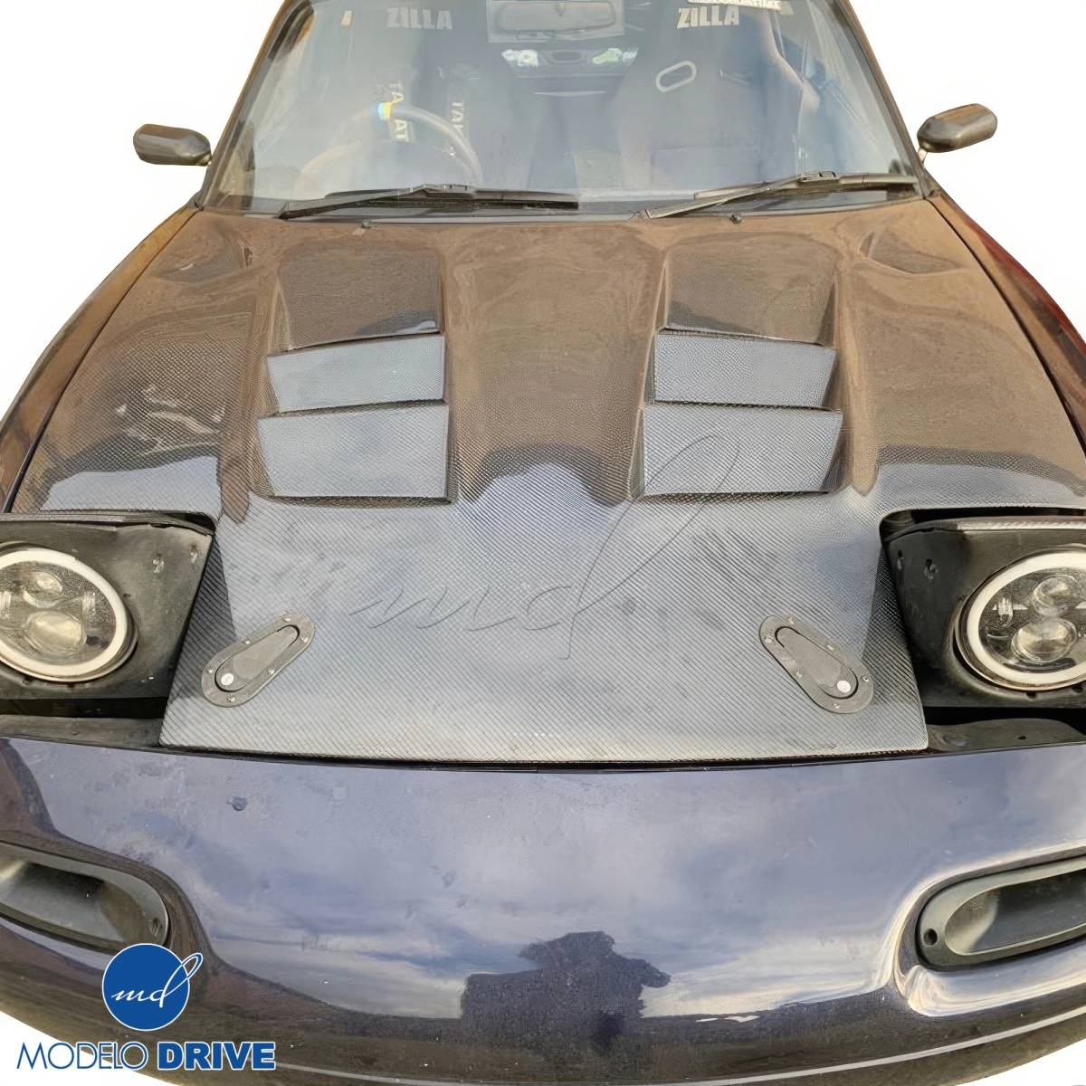 Modify your Mazda Miata 1990 with our Exterior/Hoods - 5