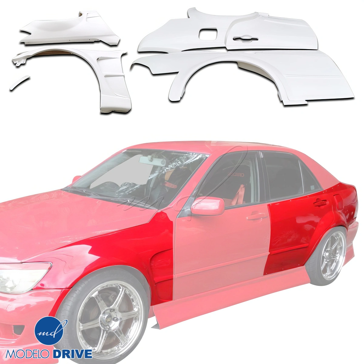 Modify your Lexus IS Series 2000 with our Exterior/Fenders - 5