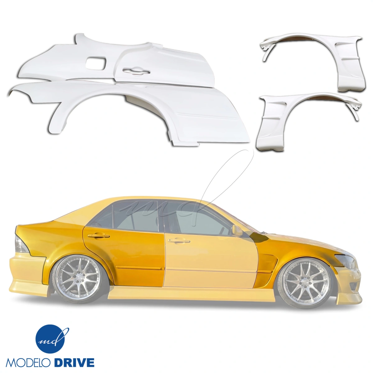Modify your Lexus IS Series 2000 with our Exterior/Fenders - 7