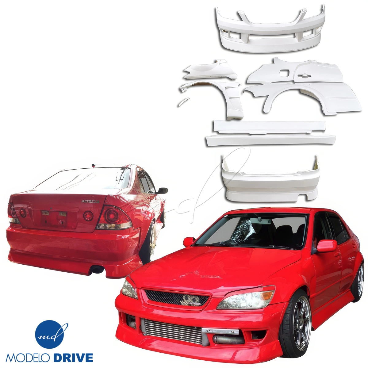 Modify your Lexus IS Series 2000 with our Exterior/Complete Body Kits - 3