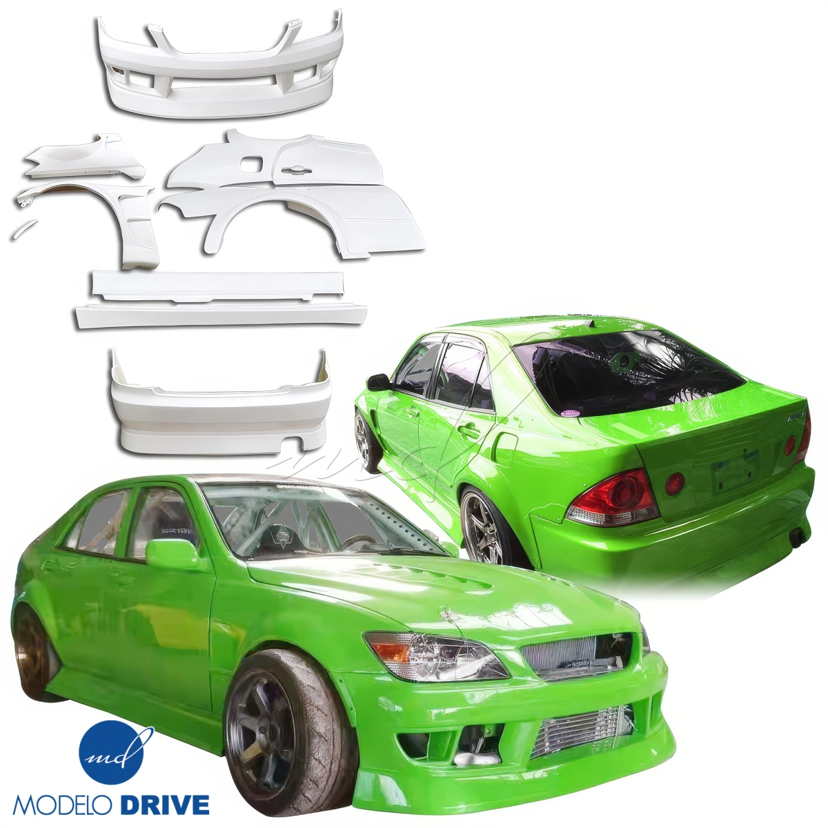 Modify your Lexus IS Series 2000 with our Exterior/Complete Body Kits - 4