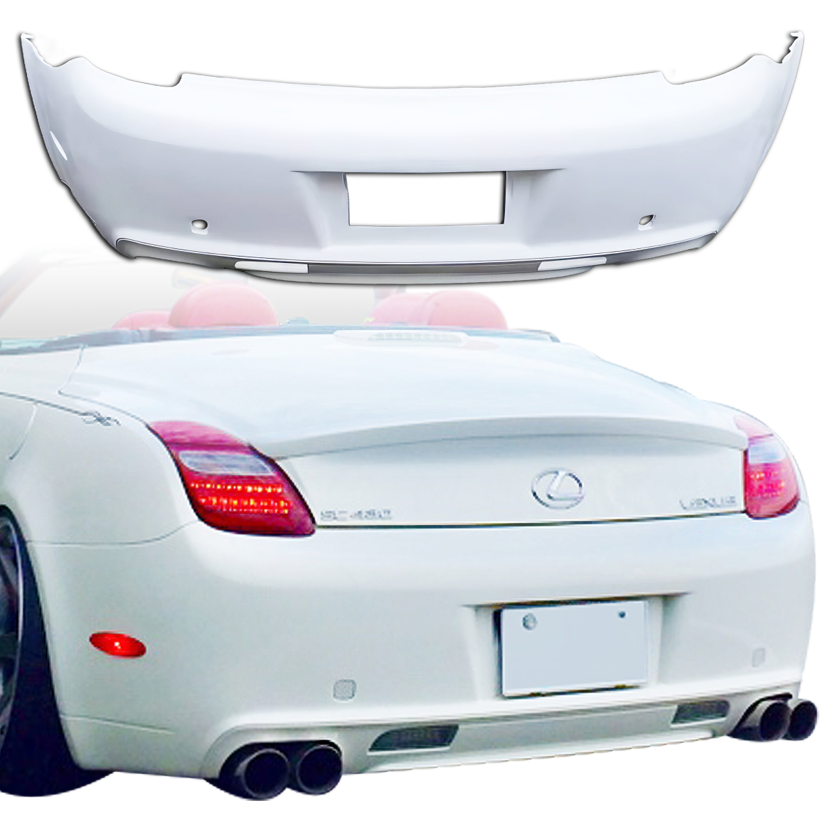 Modify your Lexus SC430 2002 with our Exterior/Rear Bumpers or Lips - 