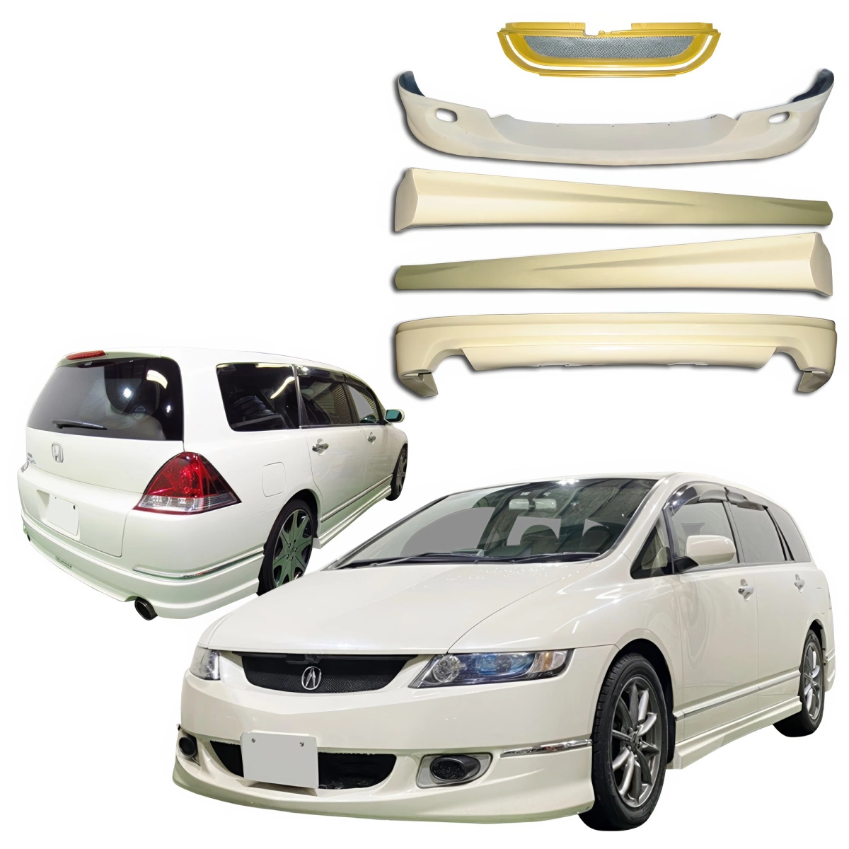 Modify your Honda Odyssey 2004 with our Exterior/Complete Body Kits - 1