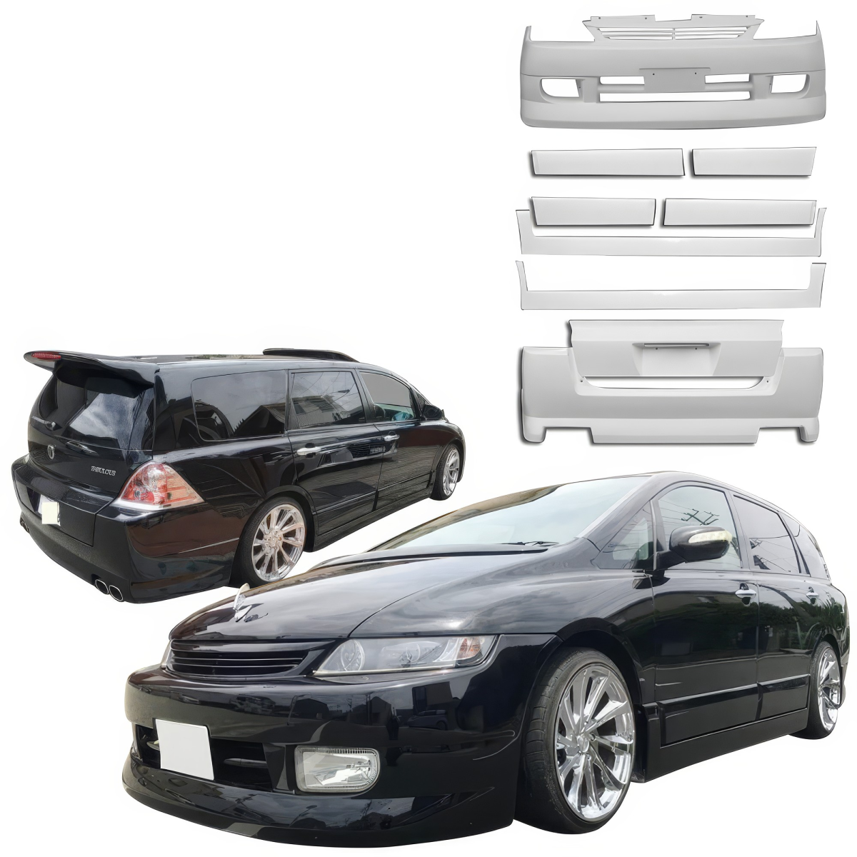 Modify your Honda Odyssey 2004 with our Exterior/Complete Body Kits - 