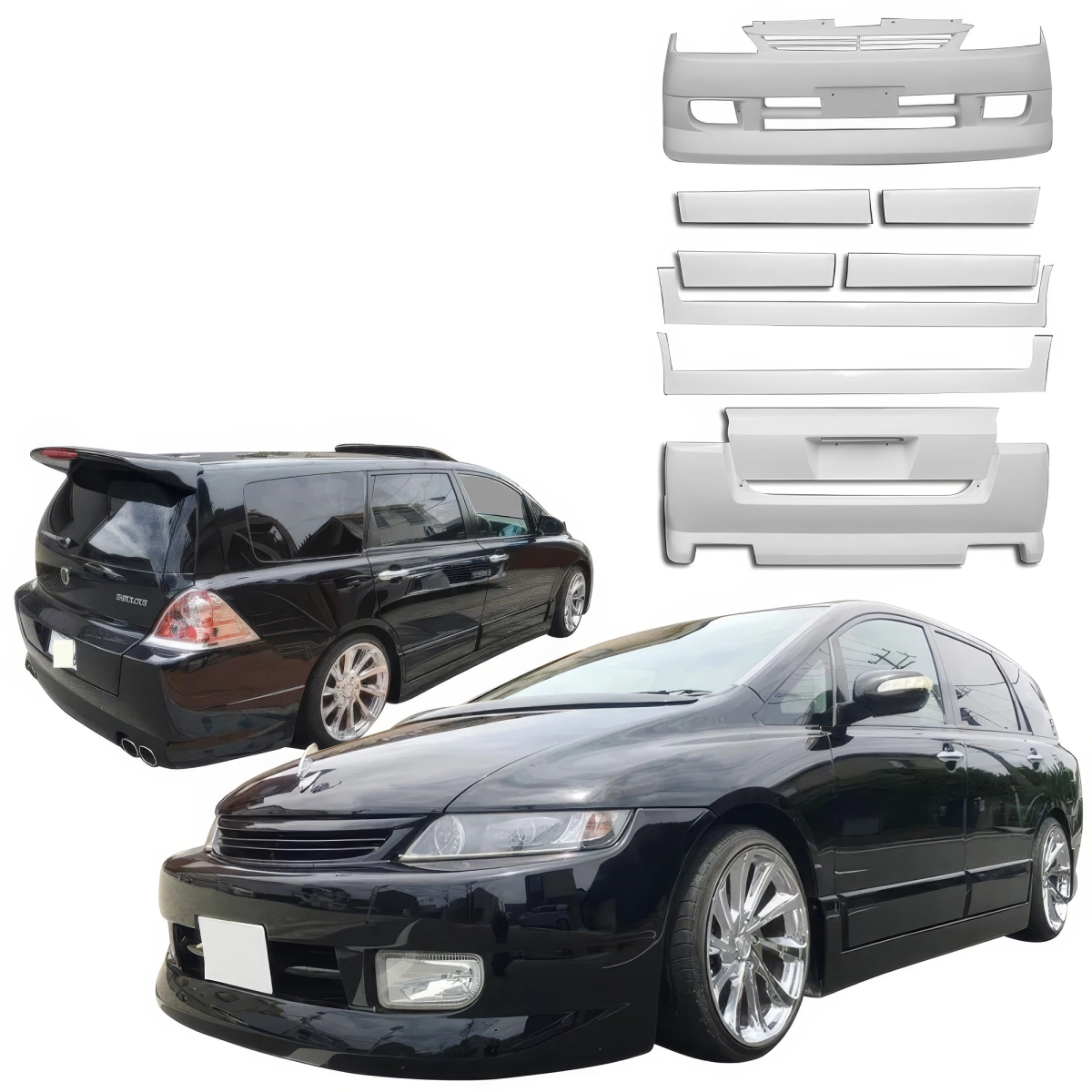 Modify your Honda Odyssey 2004 with our Exterior/Complete Body Kits - 1
