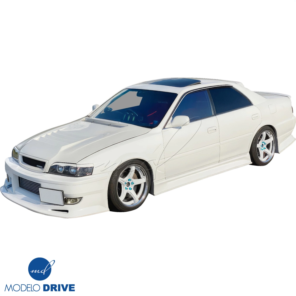 画片96 1996-2000 Toyota Chaser JZX100 FRP Hood | ModeloDrive DMA D1
