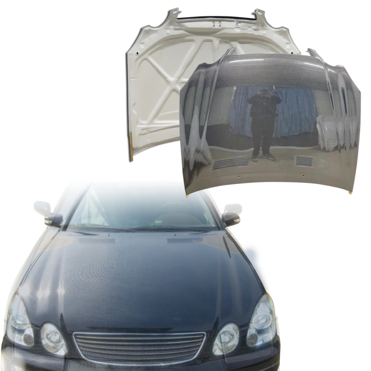Modify your Lexus GS300 1998 with our Exterior/Hoods - 5