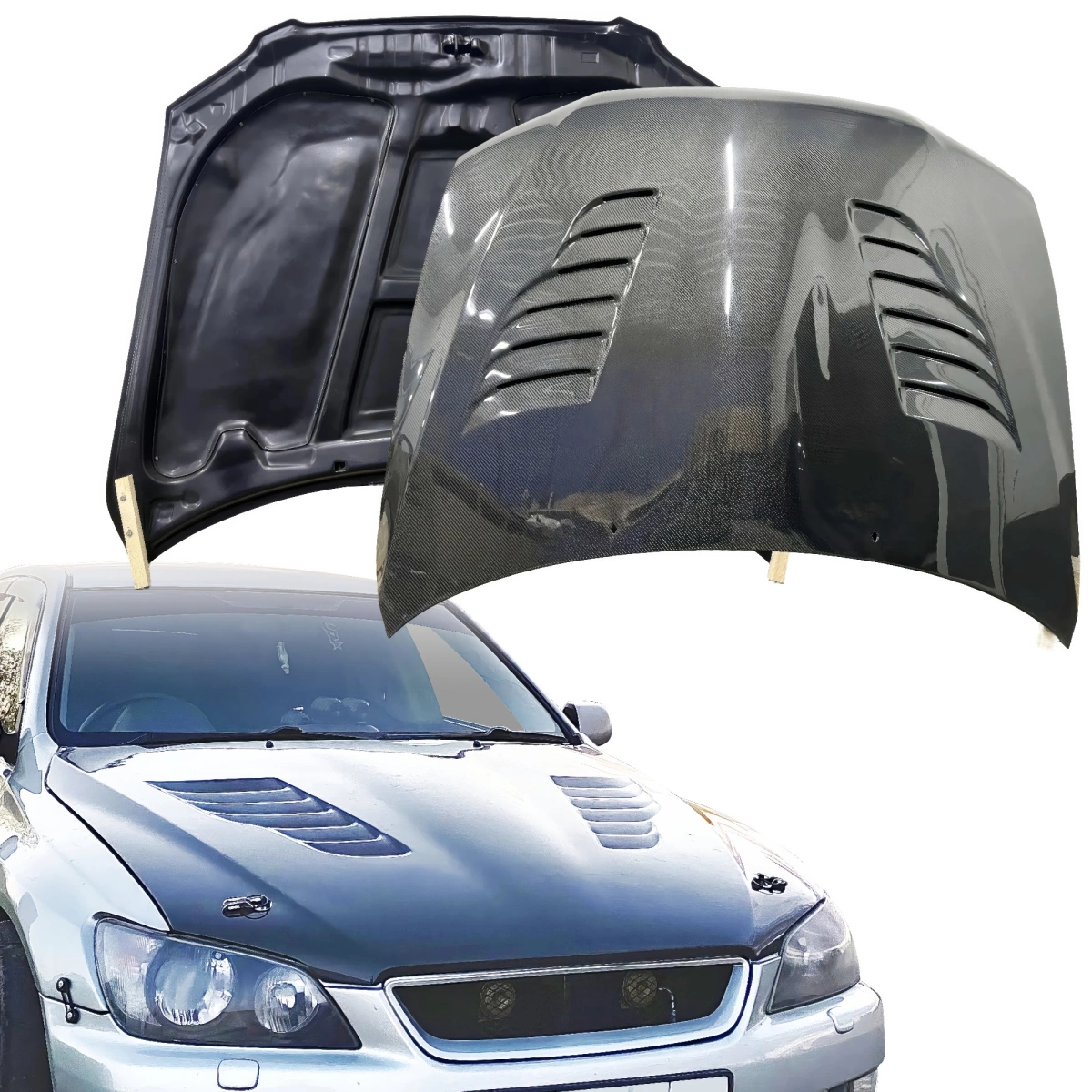 Modify your Lexus IS Series 2000 with our Exterior/Hoods - 1