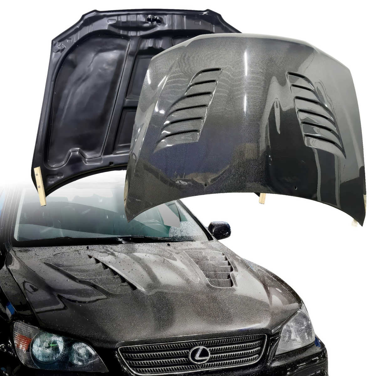 Modify your Lexus IS Series 2000 with our Exterior/Hoods - 