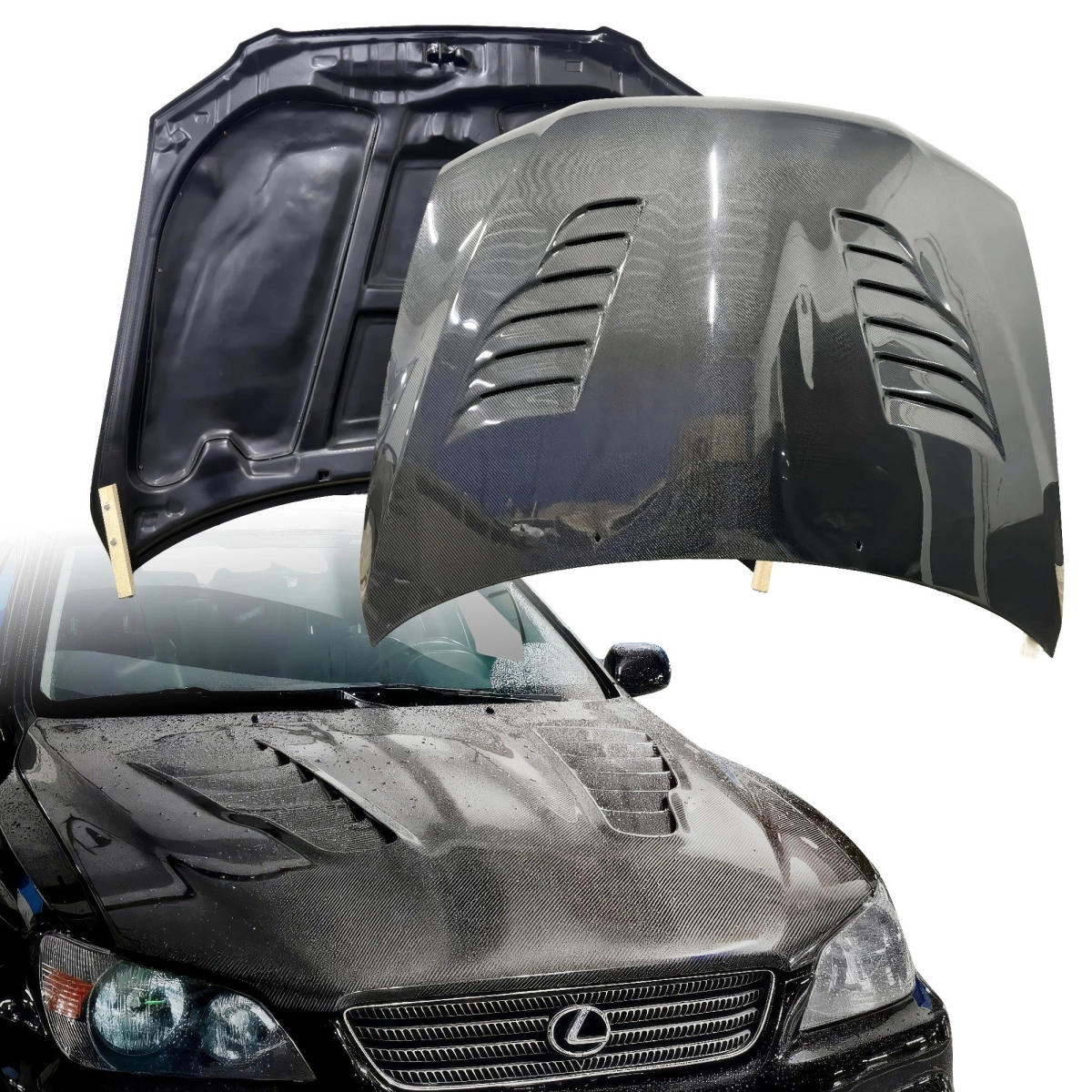 Modify your Lexus IS Series 2000 with our Exterior/Hoods - 15