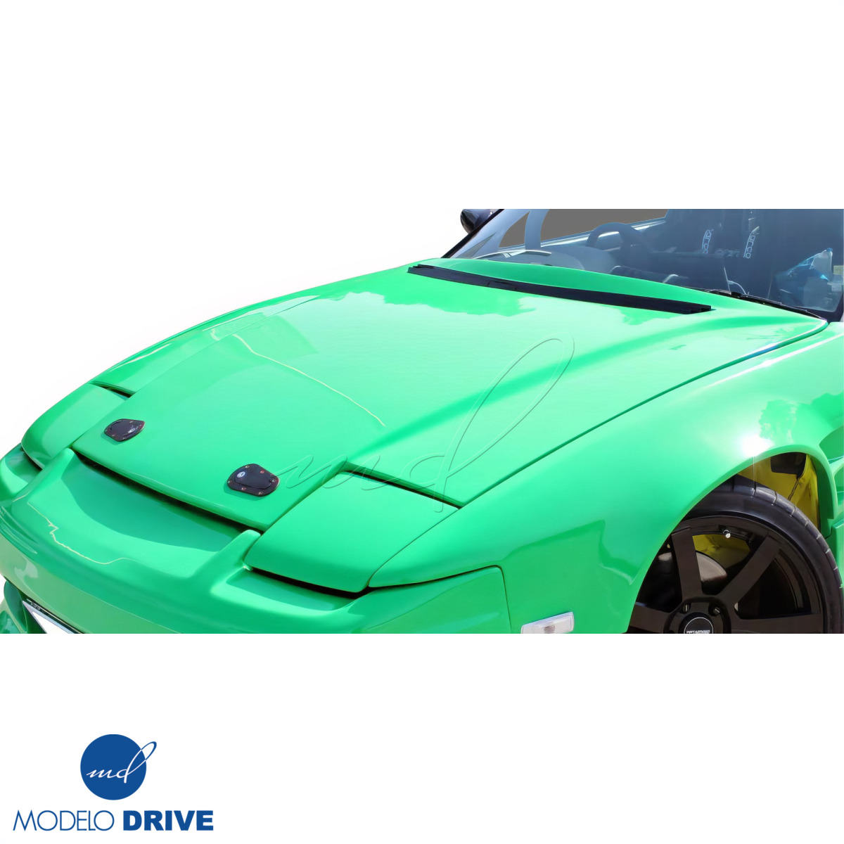 Modify your Nissan 240SX 1989 with our Exterior/Hoods - 