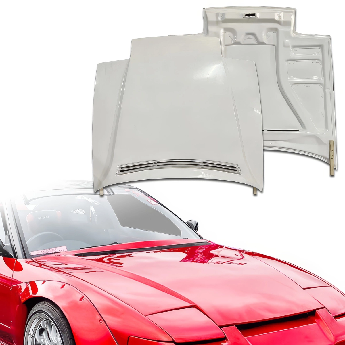 ModeloDrive FRP ORI v2 Hood > Nissan 240SX 1989-1994