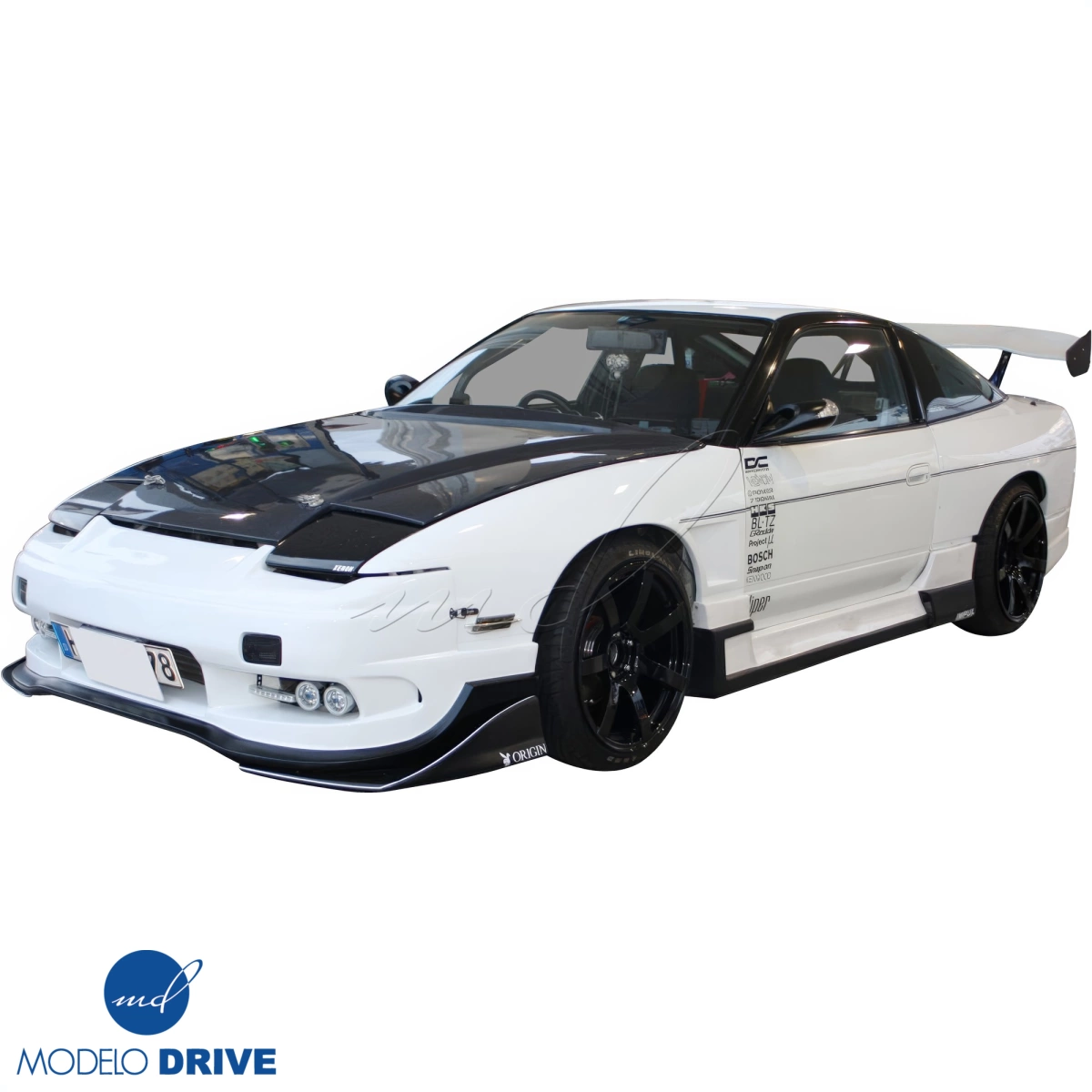 Modify your Nissan 240SX 1989 with our Exterior/Hoods - 6