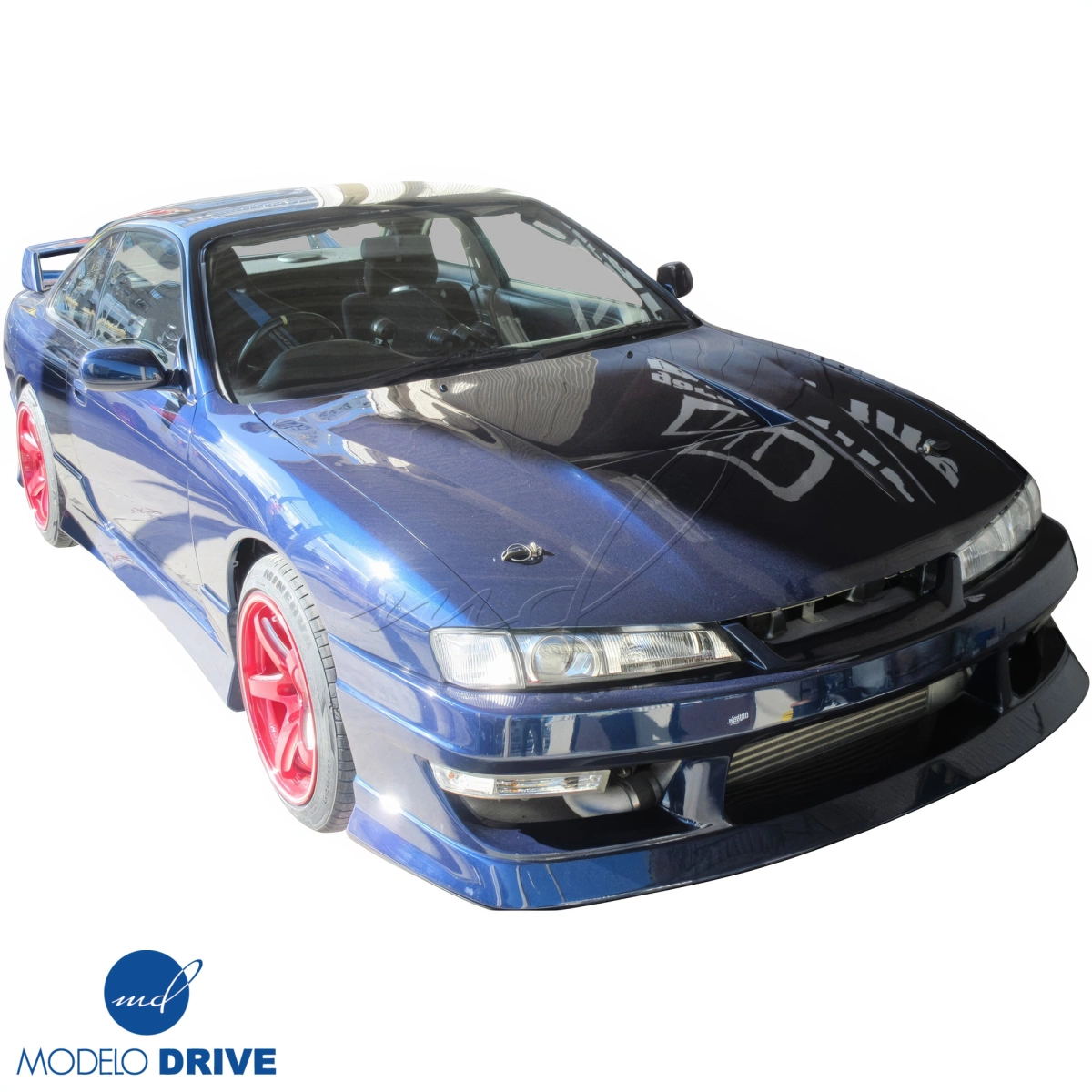 Modify your Nissan 240SX 1997 with our Exterior/Hoods - 8