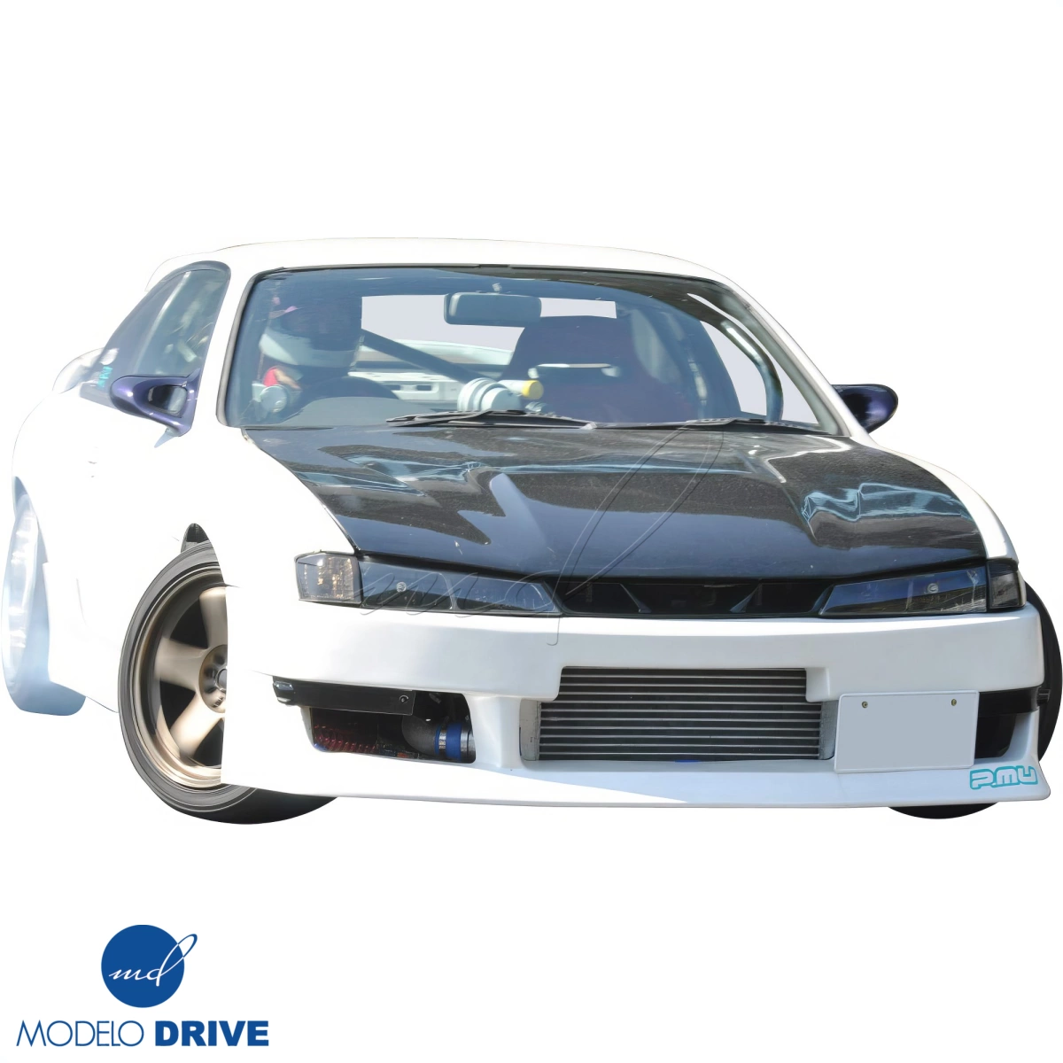Modify your Nissan 240SX 1997 with our Exterior/Hoods - 2