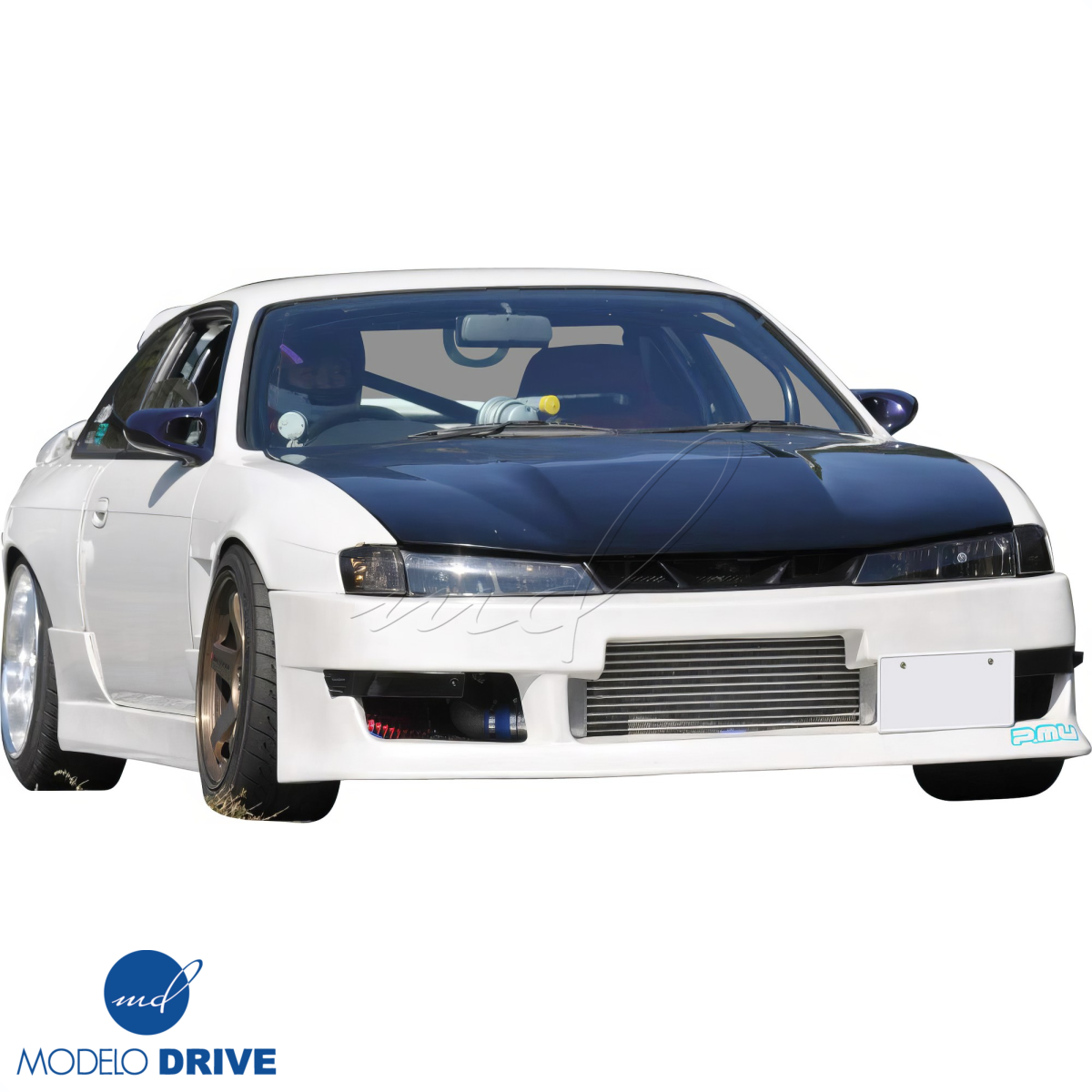 Modify your Nissan 240SX 1997 with our Exterior/Hoods - 