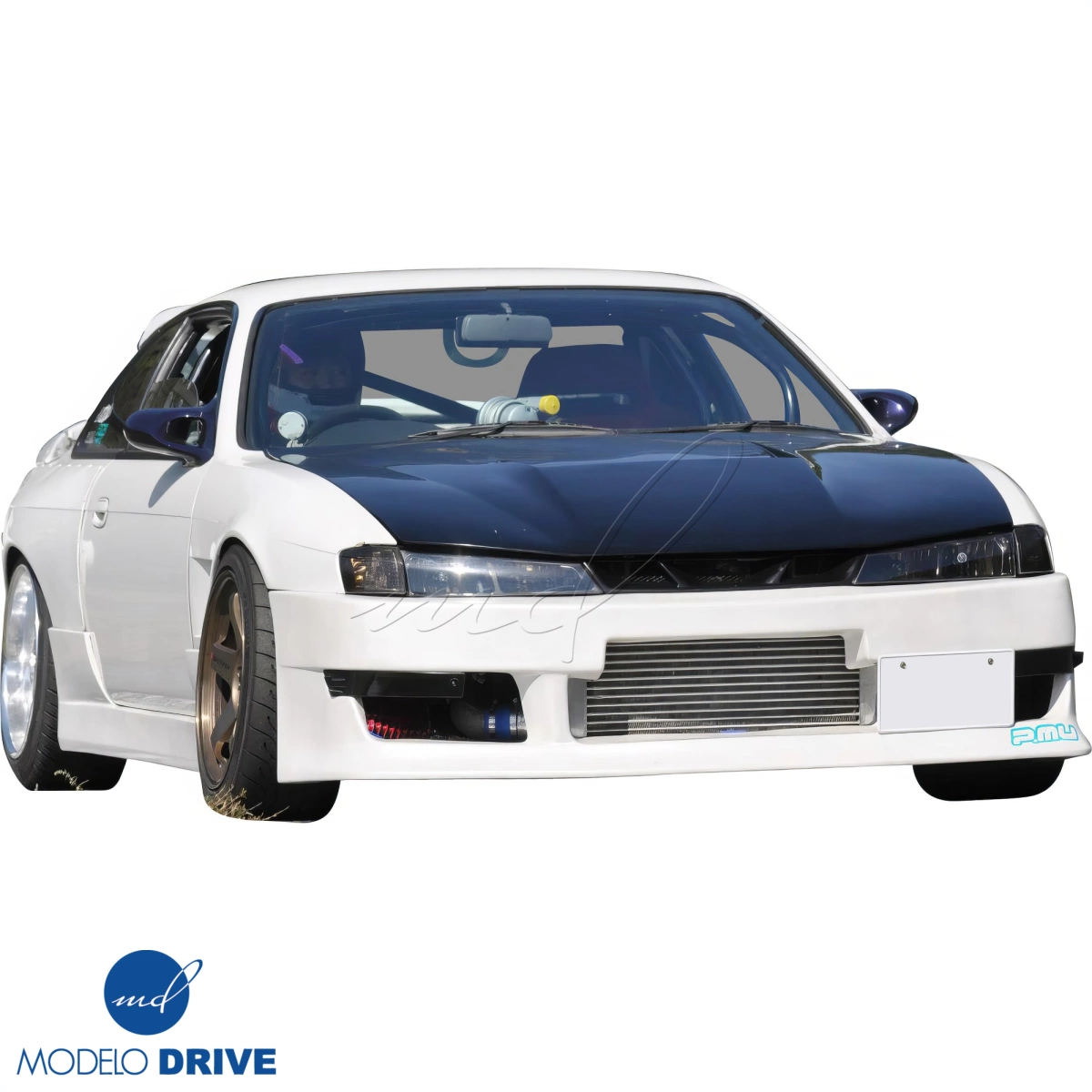 Modify your Nissan 240SX 1997 with our Exterior/Hoods - 4
