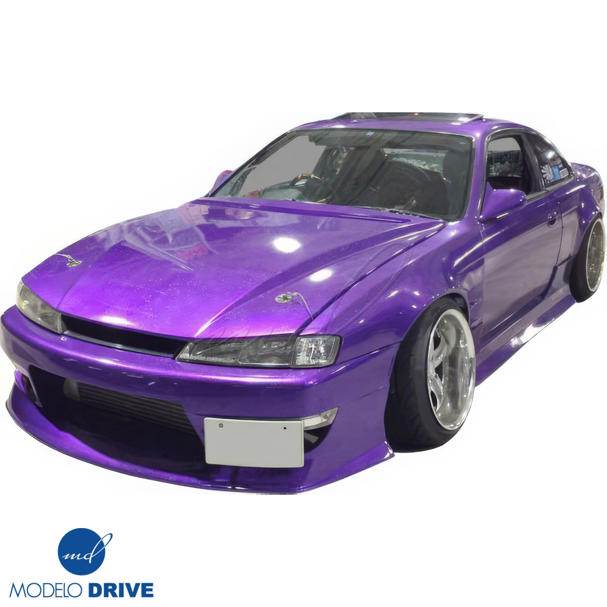 Modify your Nissan 240SX 1997 with our Exterior/Hoods - 11