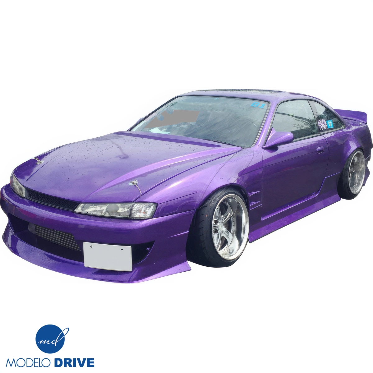 Modify your Nissan 240SX 1997 with our Exterior/Hoods - 14