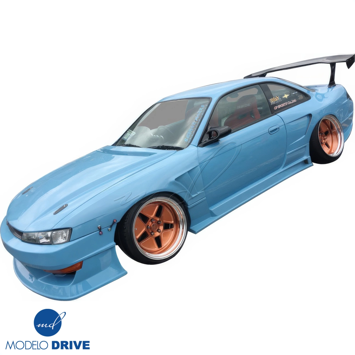 Modify your Nissan 240SX 1997 with our Exterior/Hoods - 32