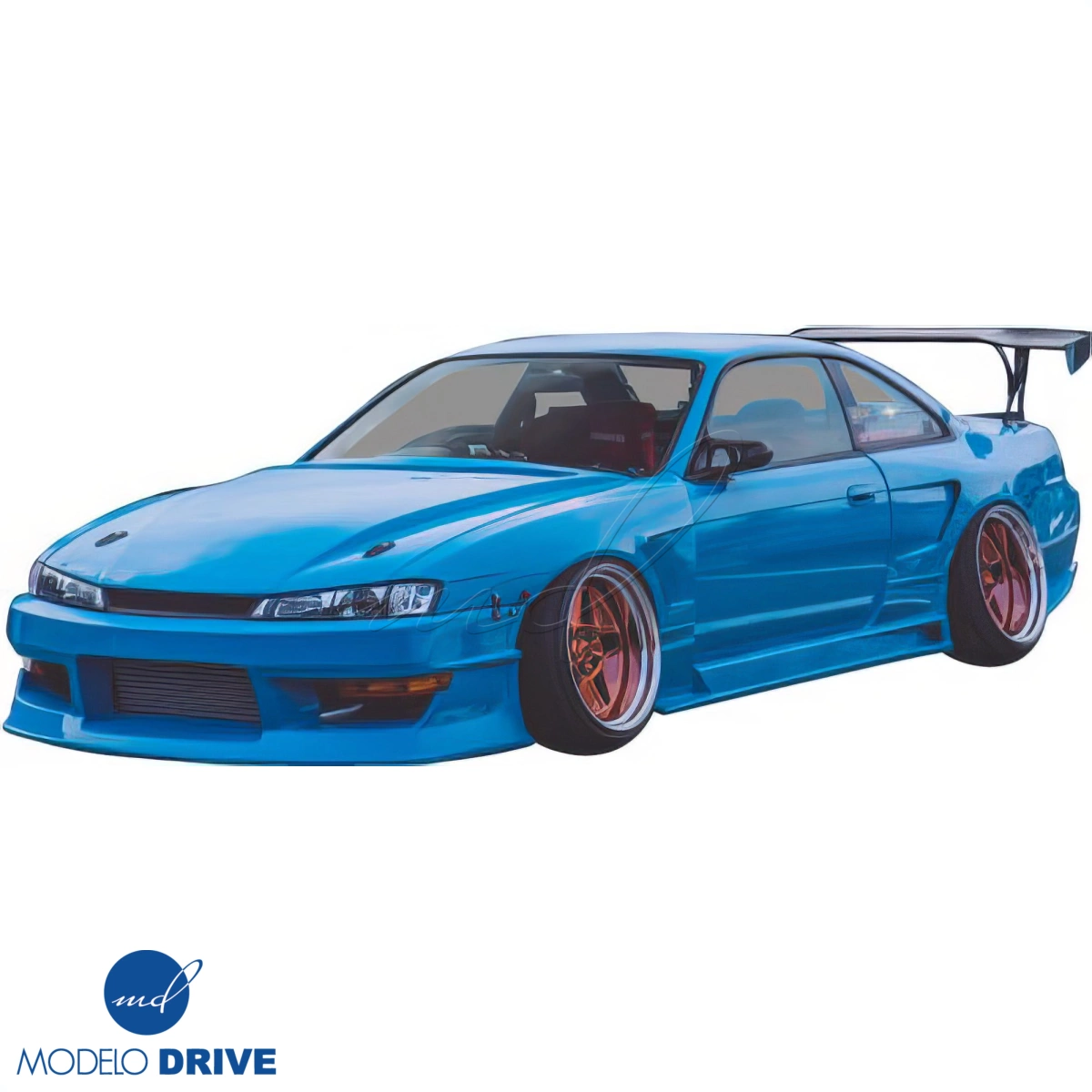 Modify your Nissan 240SX 1997 with our Exterior/Hoods - 36